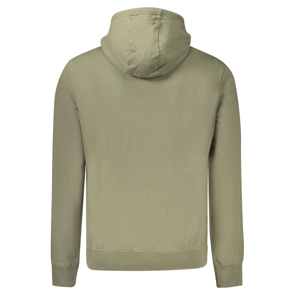 Napapijri Verde Cotton Mens Sweatshirt Napapijri