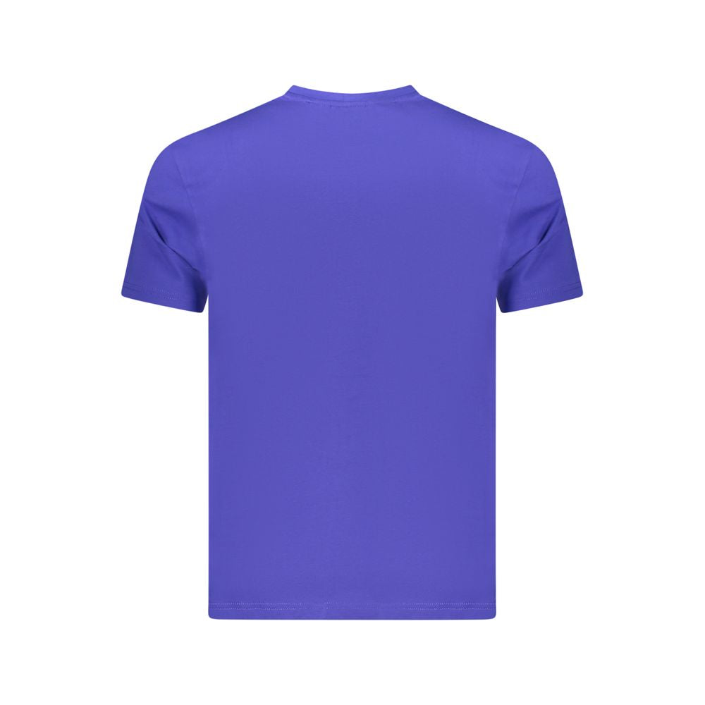 Napapijri Blue Cotton Men's T-Shirt Napapijri