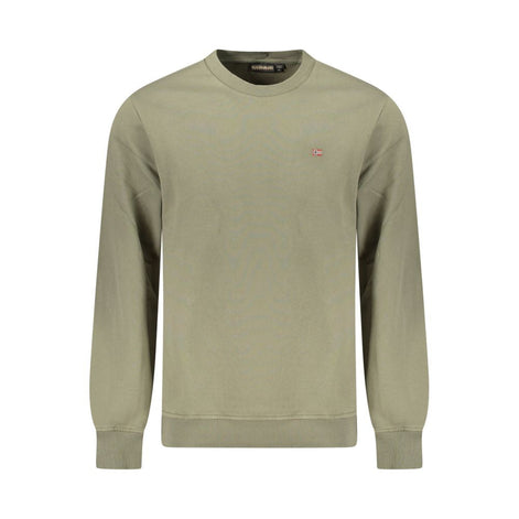 Napapijri Verde Cotton Men's Sweatshirt Napapijri