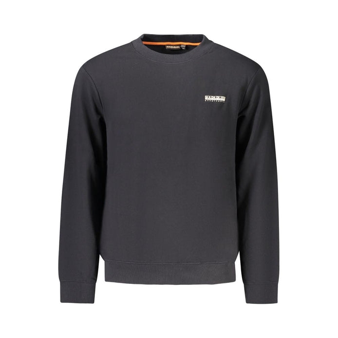Napapijri Black Cotton Men's Sweatshirt Napapijri