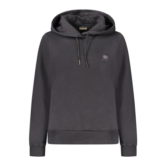 Napapijri Black Cotton Women's Hoodie Napapijri