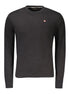 Napapijri Black Cotton Men Sweater Napapijri