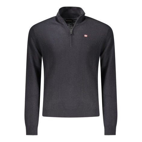 Napapijri Black Wool Mens Sweater Napapijri