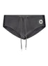 Trussardi Black Elastane Swimwear Trussardi