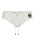 Trussardi White Elastane Swimwear Trussardi