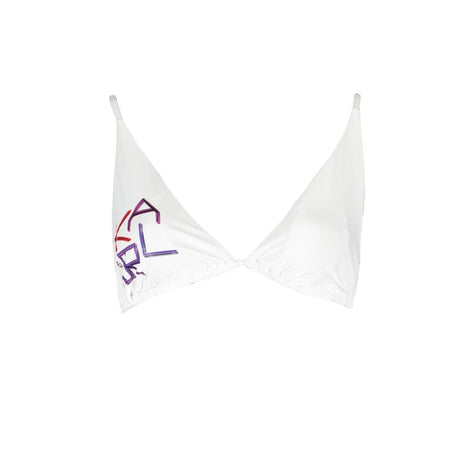Karl Lagerfeld White Elastane Swimwear Karl Lagerfeld