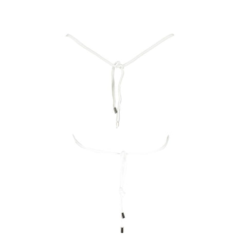 Karl Lagerfeld White Elastane Swimwear Karl Lagerfeld