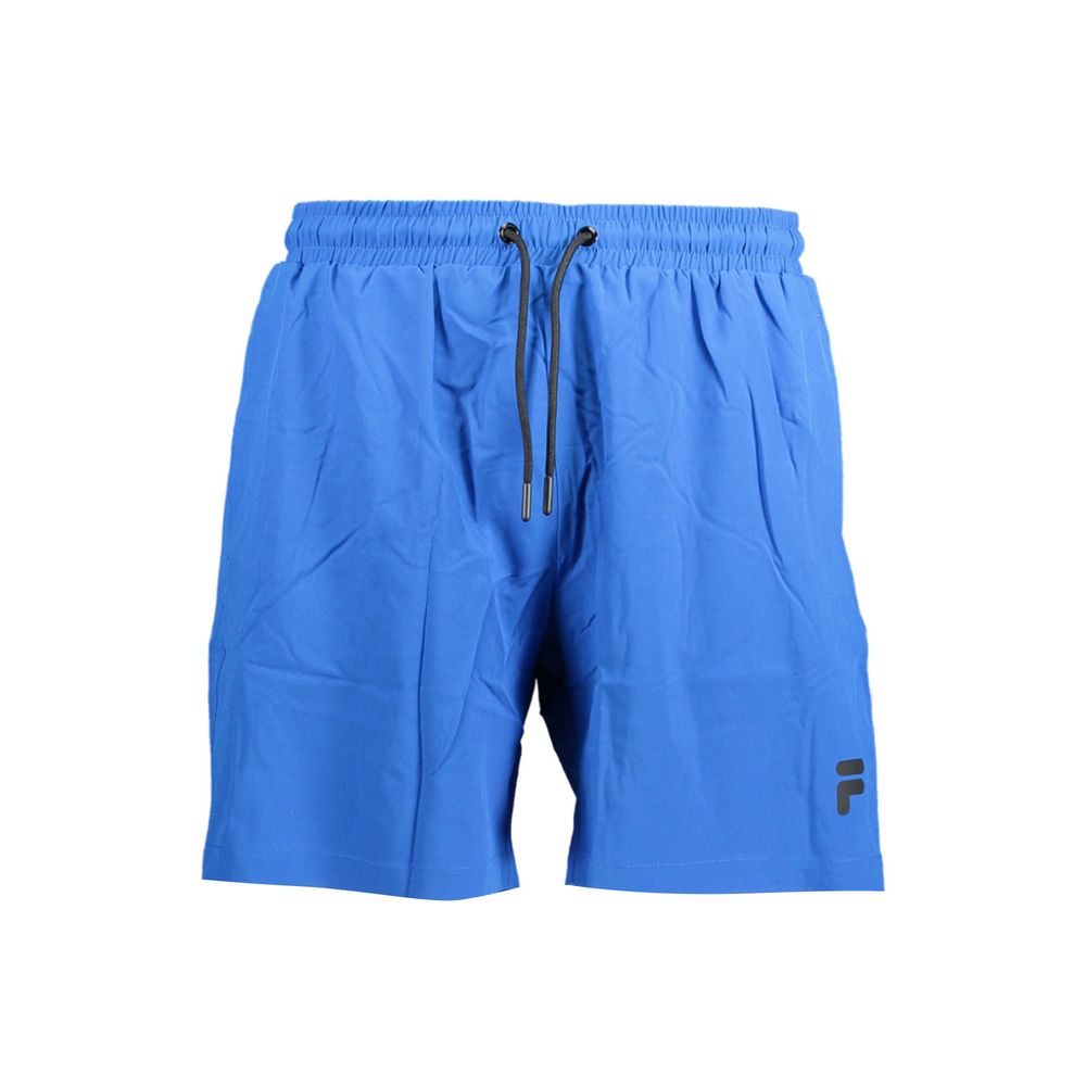 Fila Blu Polyester Men's Swim Trunk Fila
