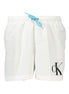 Calvin Klein White Polyester Bermuda Shorts Calvin Klein