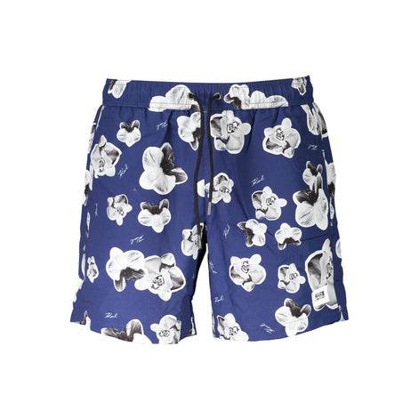 Karl Lagerfeld Blue Polyester Swimwear Karl Lagerfeld