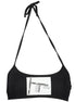 Karl Lagerfeld Black Elastane Swimwear Karl Lagerfeld