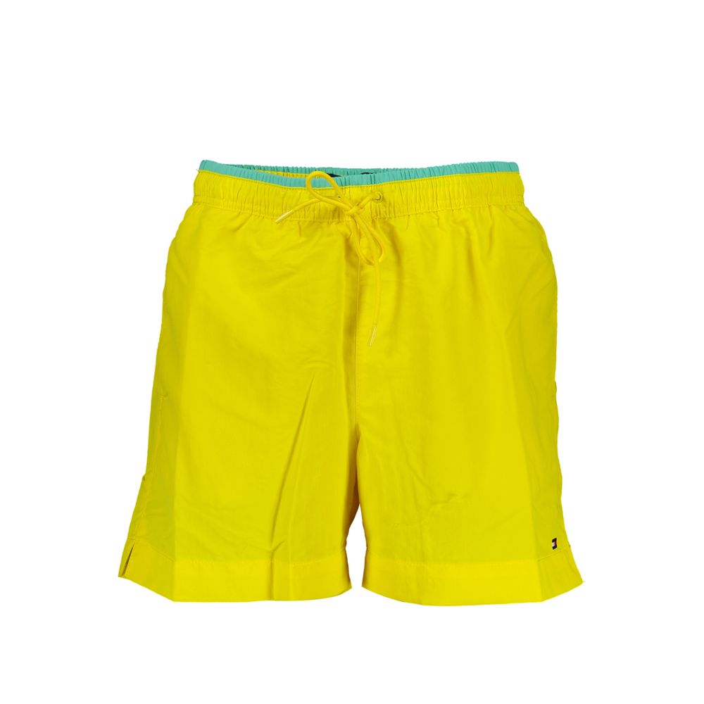 Tommy Hilfiger Yellow Nylon Swimwear Tommy Hilfiger