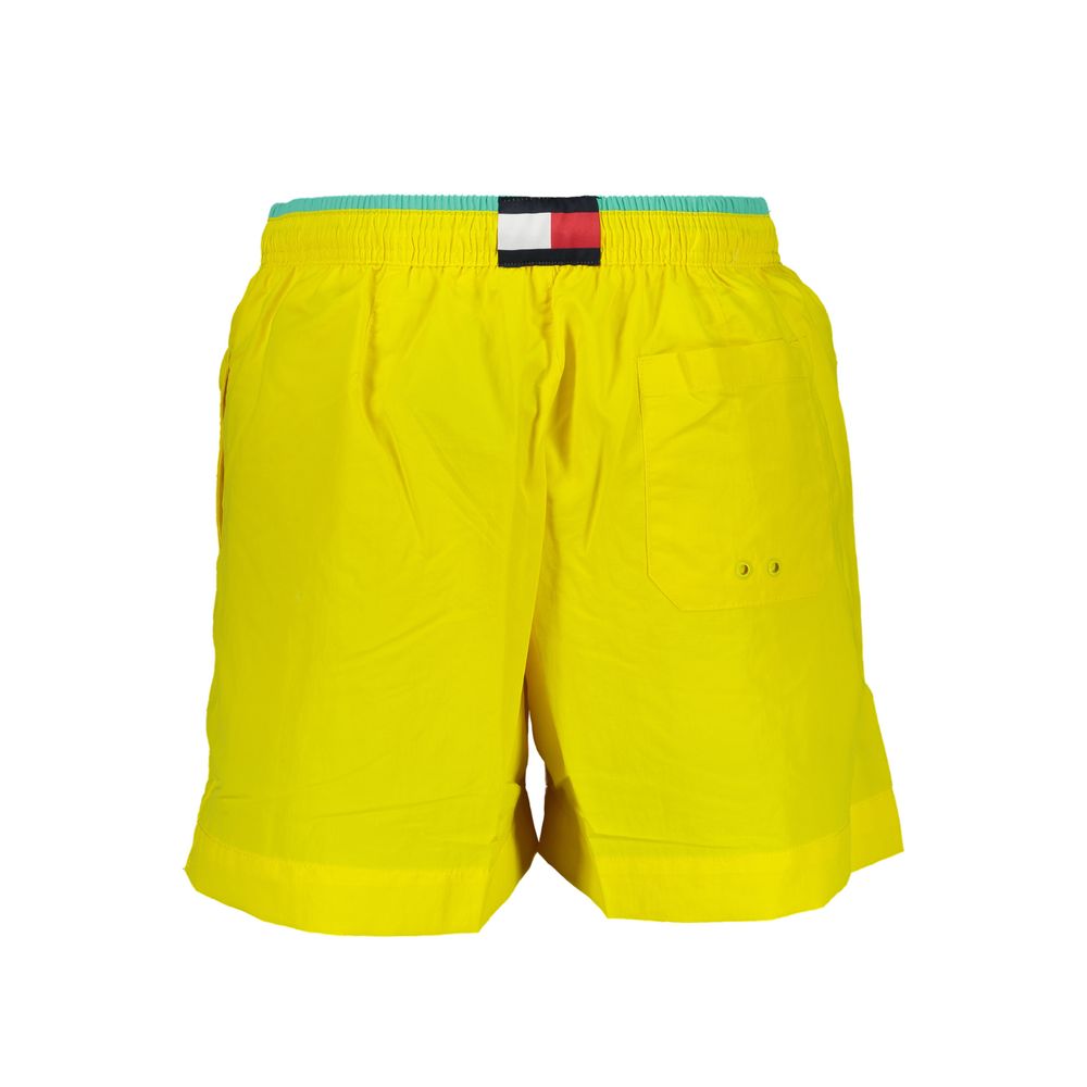 Tommy Hilfiger Yellow Nylon Swimwear Tommy Hilfiger