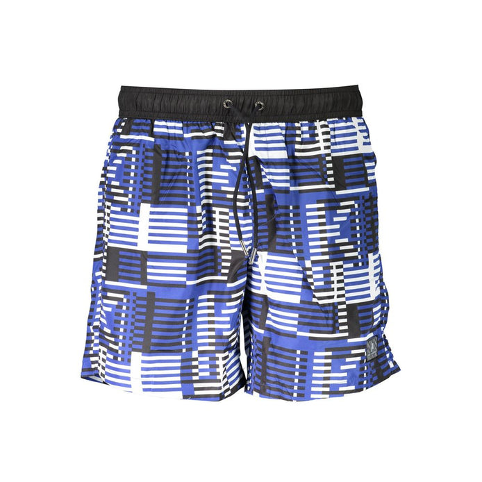 Karl Lagerfeld Blue Polyester Swimwear Karl Lagerfeld