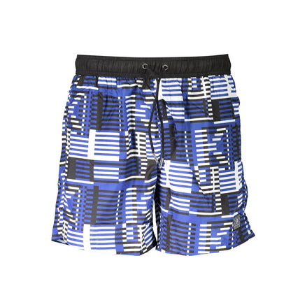 Karl Lagerfeld Blue Polyester Swimwear Karl Lagerfeld
