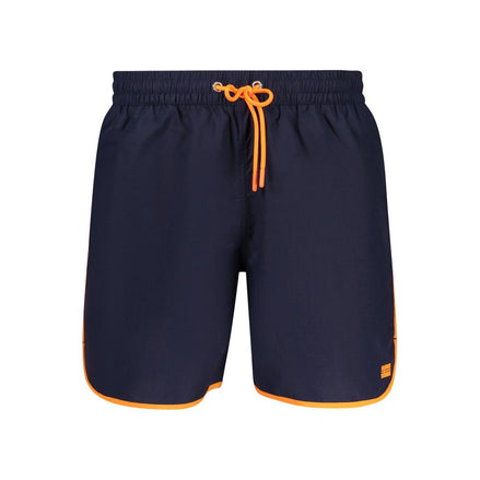 Norway 1963 Blu Poliammide Men's Swim Boxer Norway 1963