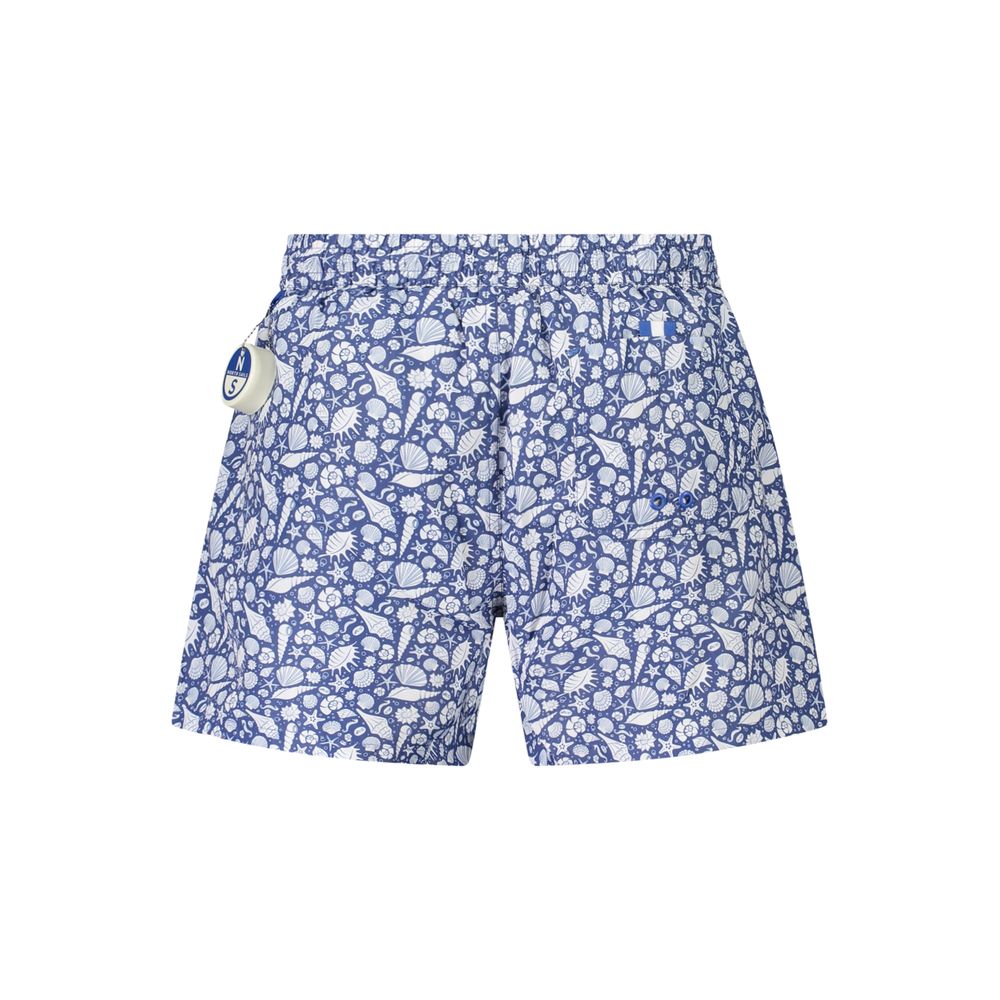 North Sails Blue Polyester Swimwear North Sails