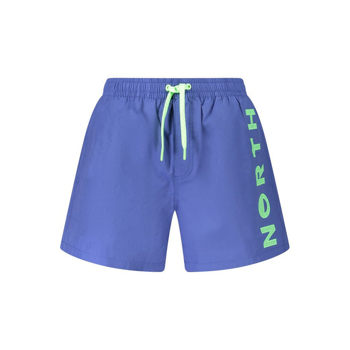 North Sails Blu Nylon Men's Swim Boxer North Sails