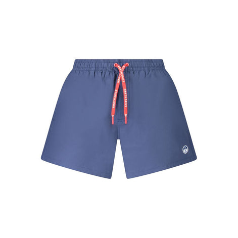 North Sails Blue Cotton Swimwear North Sails