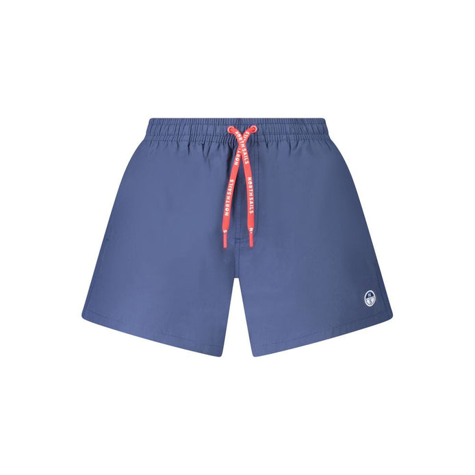 North Sails Blue Cotton Swimwear North Sails