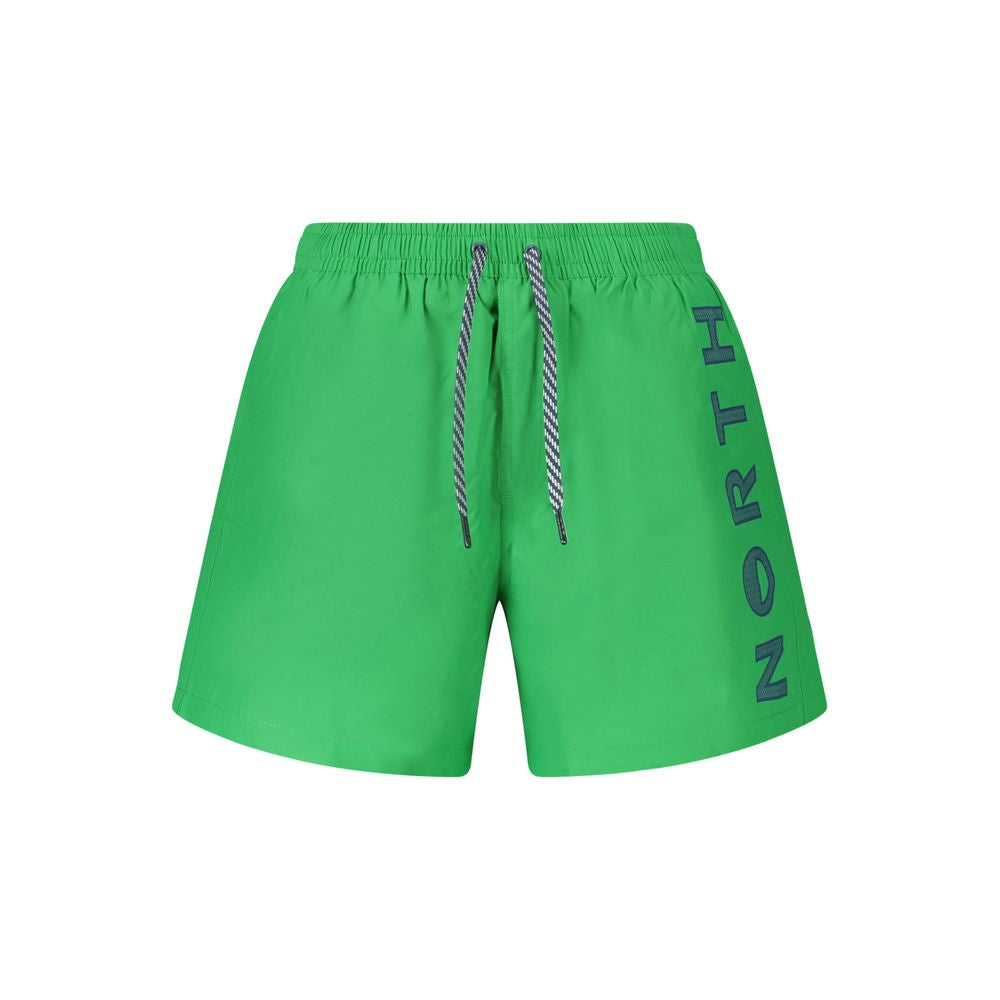North Sails Green Cotton Swimwear North Sails