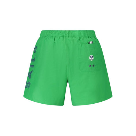 North Sails Green Cotton Swimwear North Sails