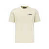 Napapijri Beige Cotton Men T-Shirt Napapijri