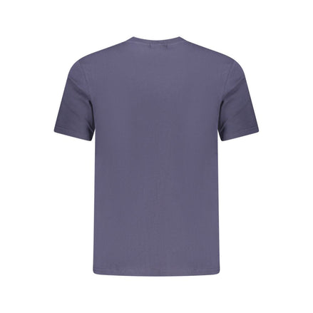 Napapijri Blue Cotton Men T-Shirt Napapijri