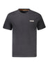 Napapijri Black Cotton Men T-Shirt Napapijri