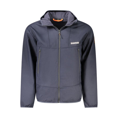 Napapijri Blu Polyester Men's Jacket Napapijri