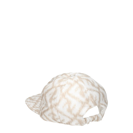 Fendi Beige Silk Cap (Baseball Hat) Fendi