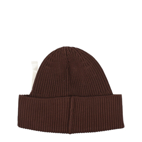 Jacquemus Brown Cotton Beanie Jacquemus