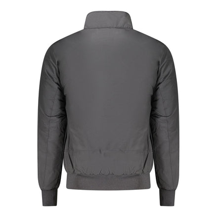 North Sails Black Polyester Men's Bomber Jacket North Sails