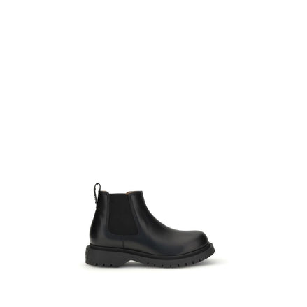 Givenchy Black Bull Skin Chelsea Boots Givenchy