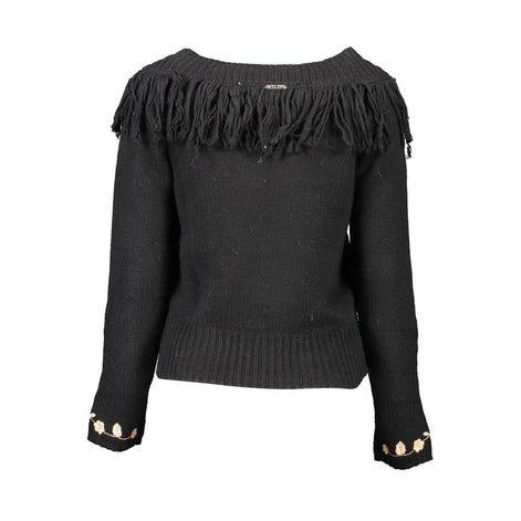 Blugirl Black Viscose Women Sweater Blugirl