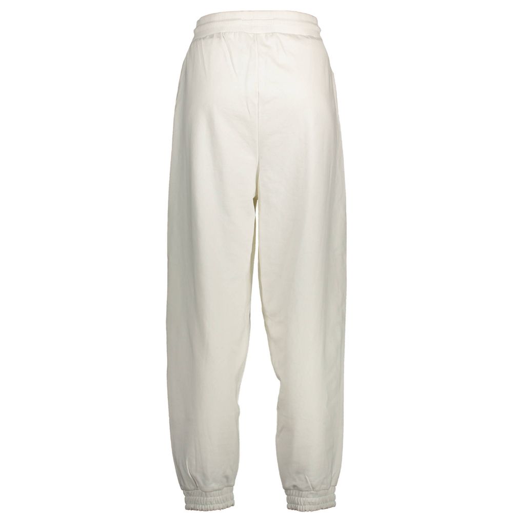Tommy Hilfiger White Cotton Pant Tommy Hilfiger