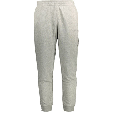 Calvin Klein Gray Cotton Men's Track Pant Calvin Klein