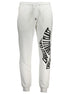 Cavalli Class Bianco Cotton Men Sport Pant Cavalli Class