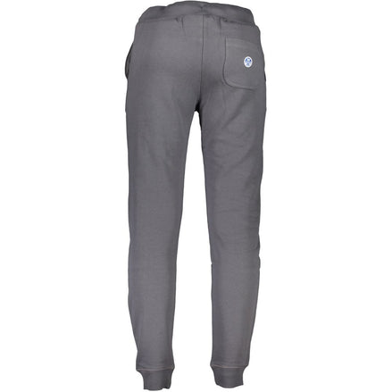 North Sails Gray Cotton Pant North Sails