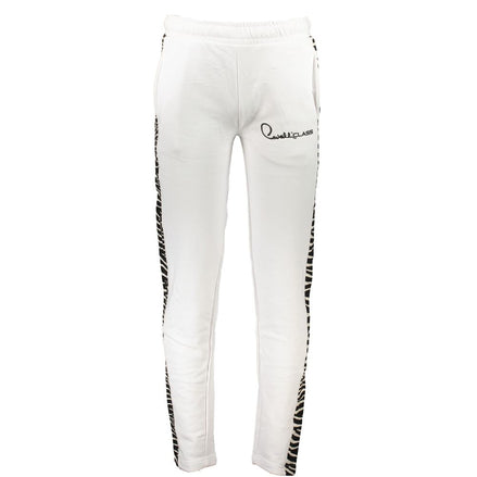 Cavalli Class White Cotton Men's Sweatpant Cavalli Class