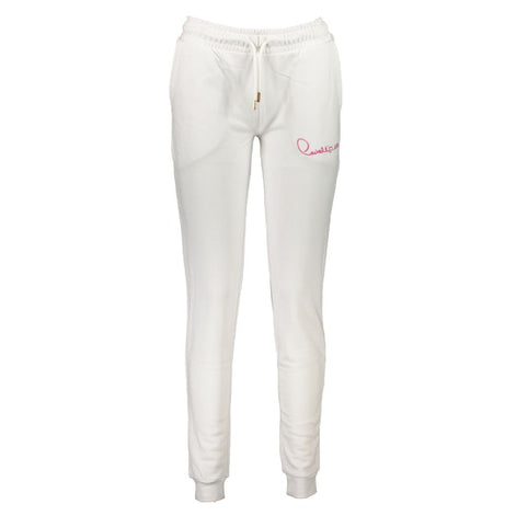 Cavalli Class White Cotton Women's Sweatpant Cavalli Class