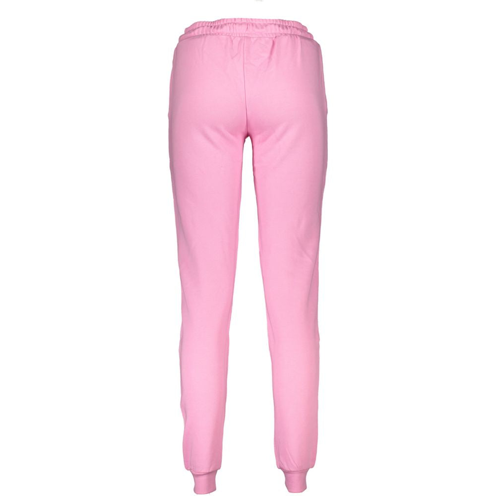 Cavalli Class Rosa Cotton Women's Trouser Cavalli Class