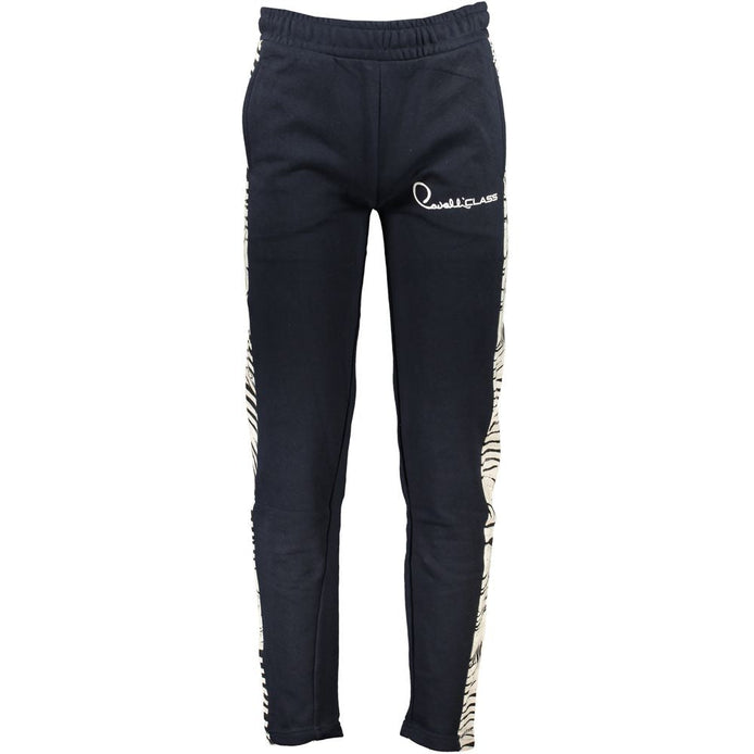 Cavalli Class Blu Cotton Men's Sweatpants Cavalli Class