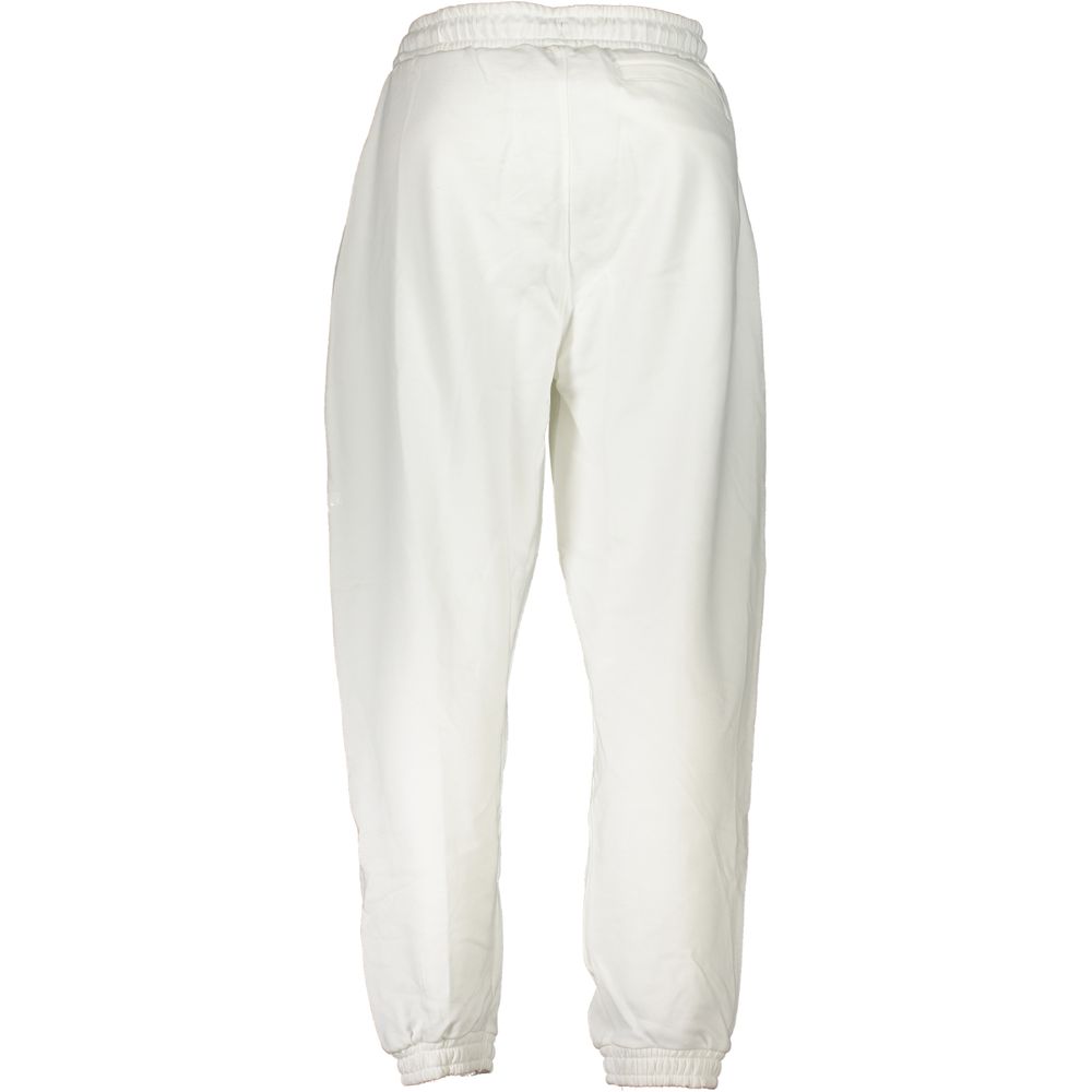 Calvin Klein White Cotton Joggers (Workout Pants) Calvin Klein