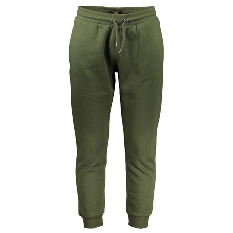 Cavalli Class Verde Polyester Men Sweatpant Cavalli Class