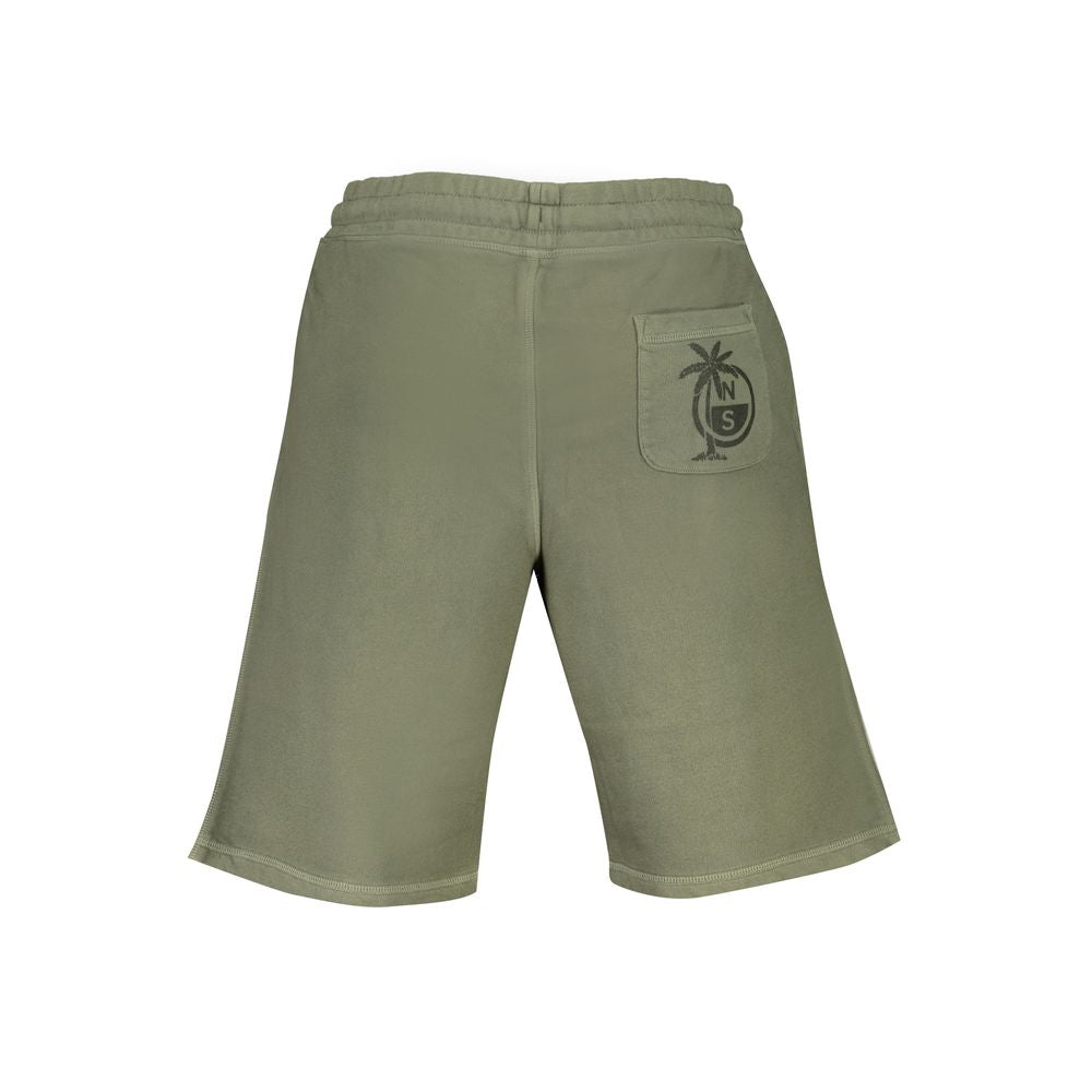 North Sails Green Cotton Pant North Sails