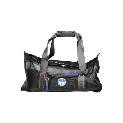North Sails Nero Polyester Men Duffle Bag North Sails
