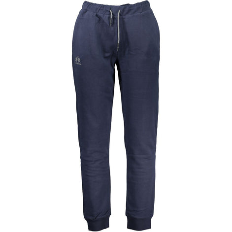 La Martina Blue Cotton Men's Sweatpant La Martina