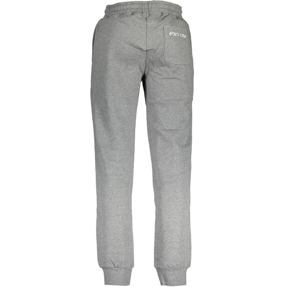 La Martina Gray Cotton Men's Sweatpants La Martina