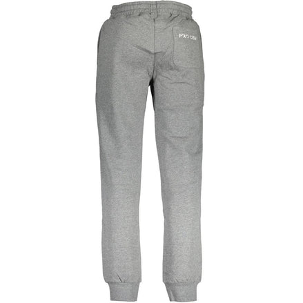 La Martina Gray Cotton Men's Sweatpants La Martina